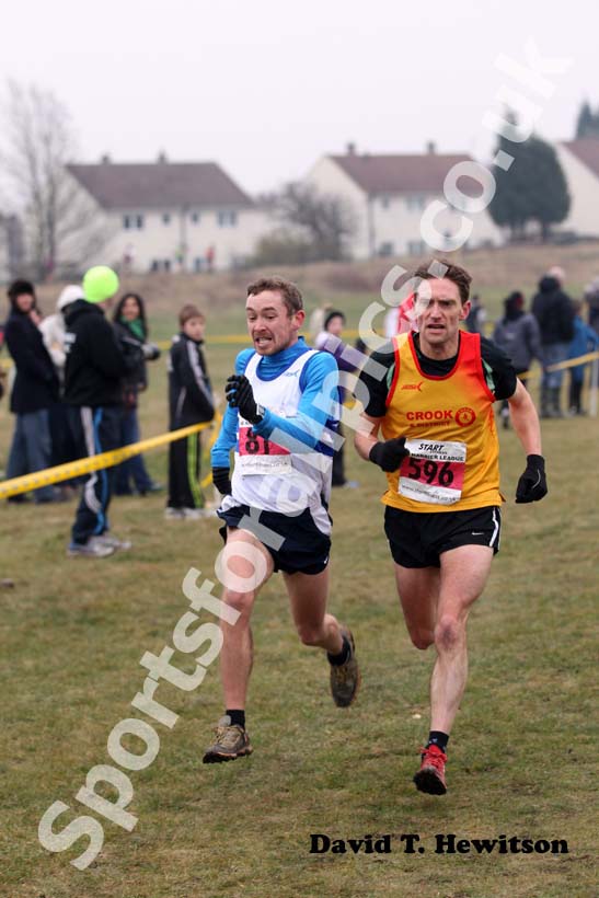 No 81 and 596, Senior Men North East Harrier League, Wrekerton, Gateshead.